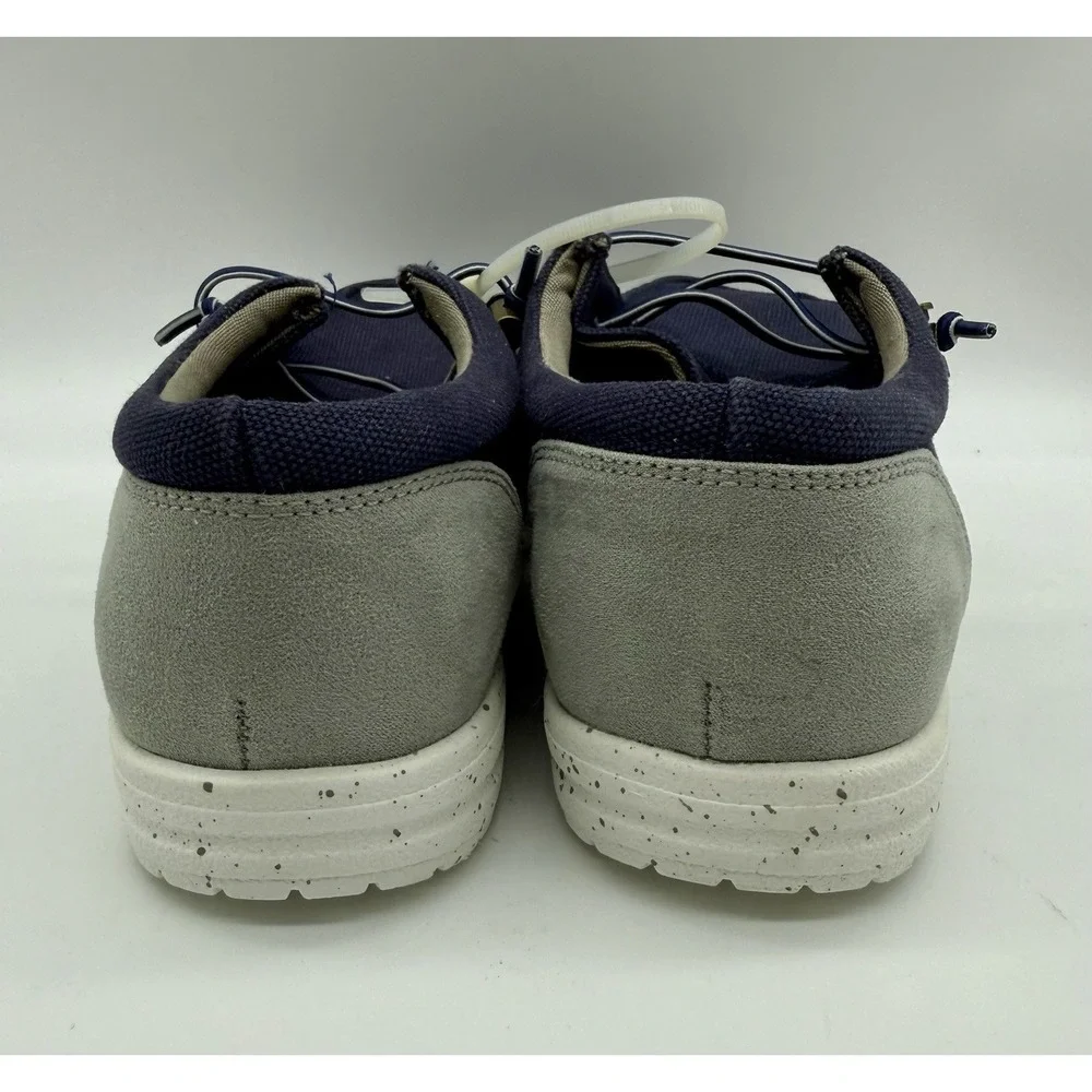 Sun + Stone Kid's' Boy's Blue Brian Square Toe‎ Sneaker Shoes Size 5 NWOB